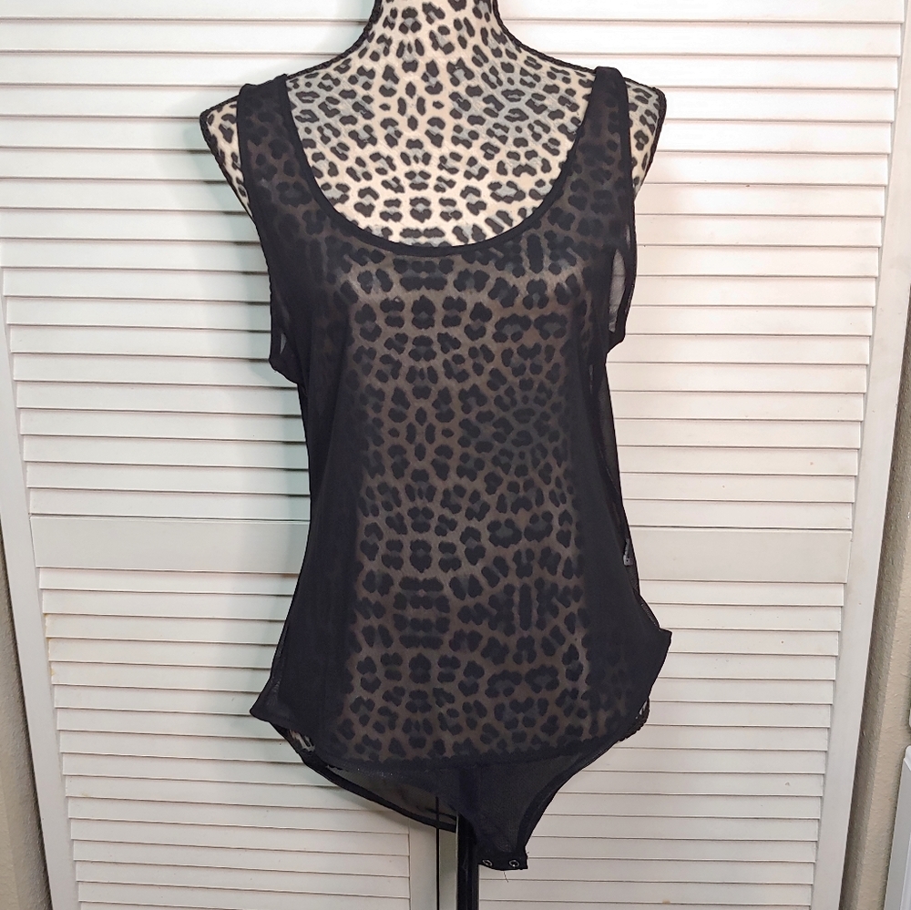 Forever21+ Sheer Bodysuit